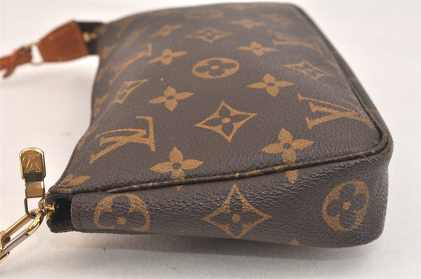Authentic Louis Vuitton Monogram Pochette Accessoires Pouch M51980 LV 3102K