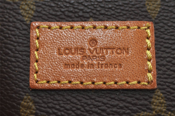 Authentic Louis Vuitton Monogram Saumur 35 Shoulder Cross Bag M42254 LV 3103I