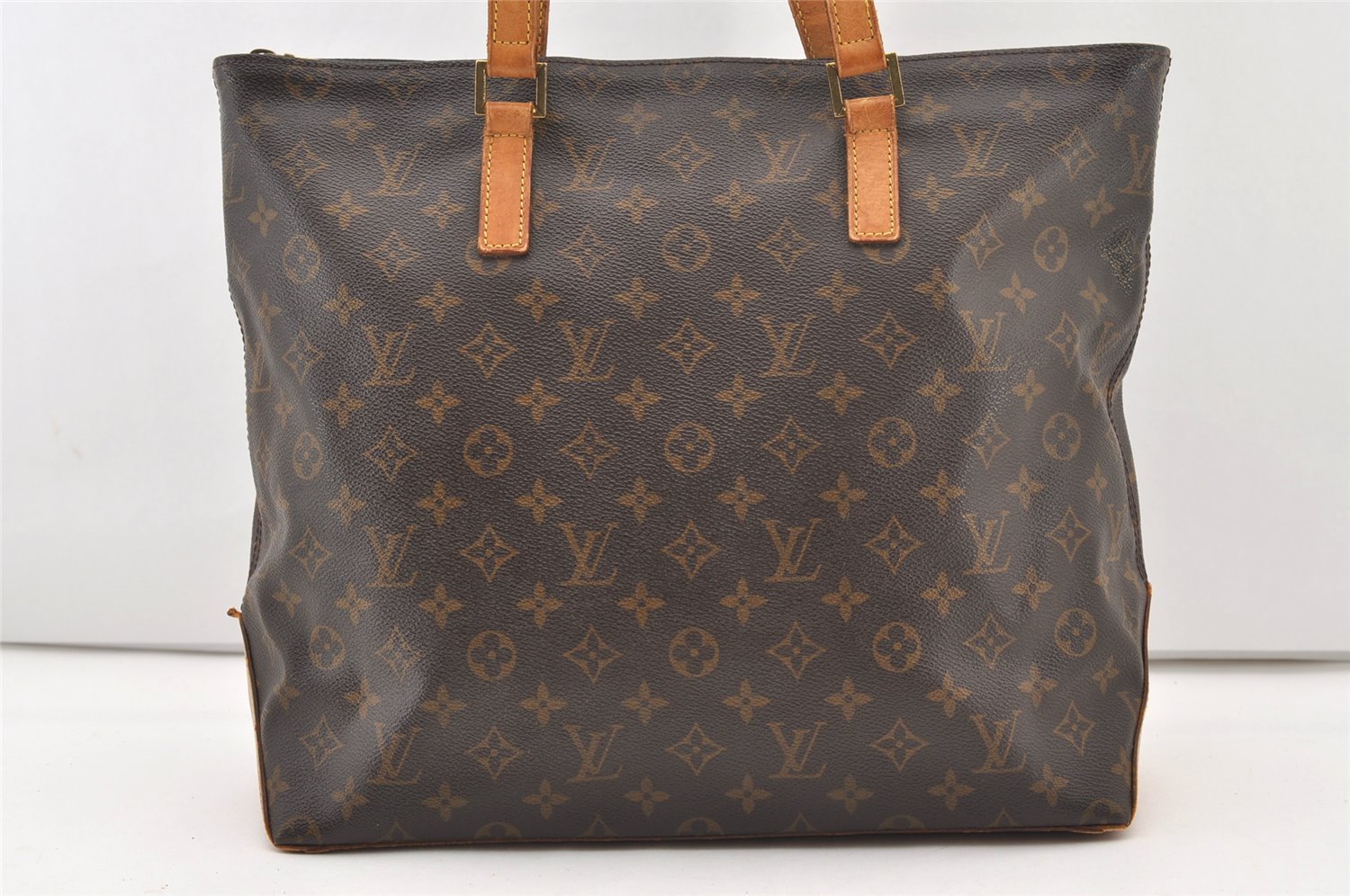 Authentic Louis Vuitton Monogram Cabas Mezzo Shoulder Tote Bag M51151 LV 3103J