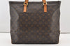 Authentic Louis Vuitton Monogram Cabas Mezzo Shoulder Tote Bag M51151 LV 3103J