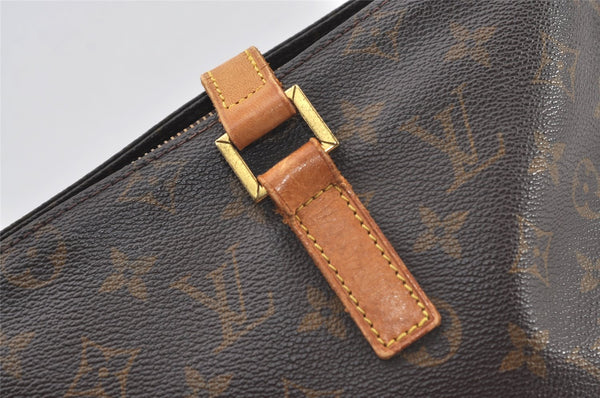 Authentic Louis Vuitton Monogram Cabas Mezzo Shoulder Tote Bag M51151 LV 3103J