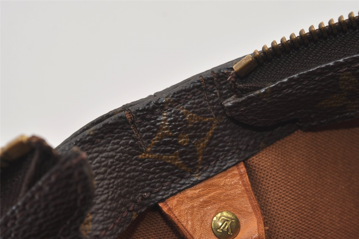 Authentic Louis Vuitton Monogram Cabas Mezzo Shoulder Tote Bag M51151 LV 3103J