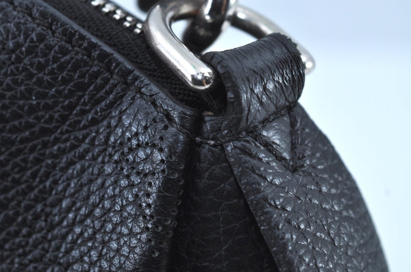 Auth Louis Vuitton Mahina Babylone Chain BB 2Way Hand Bag Black M51223 LV 3104I