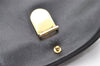 Authentic Christian Dior Vintage Shoulder Cross Bag Purse Leather Black 3104K