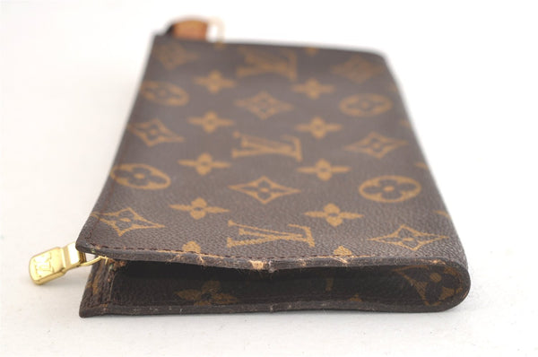 Authentic Louis Vuitton Monogram Pouch For Bucket GM LV Junk 3105K