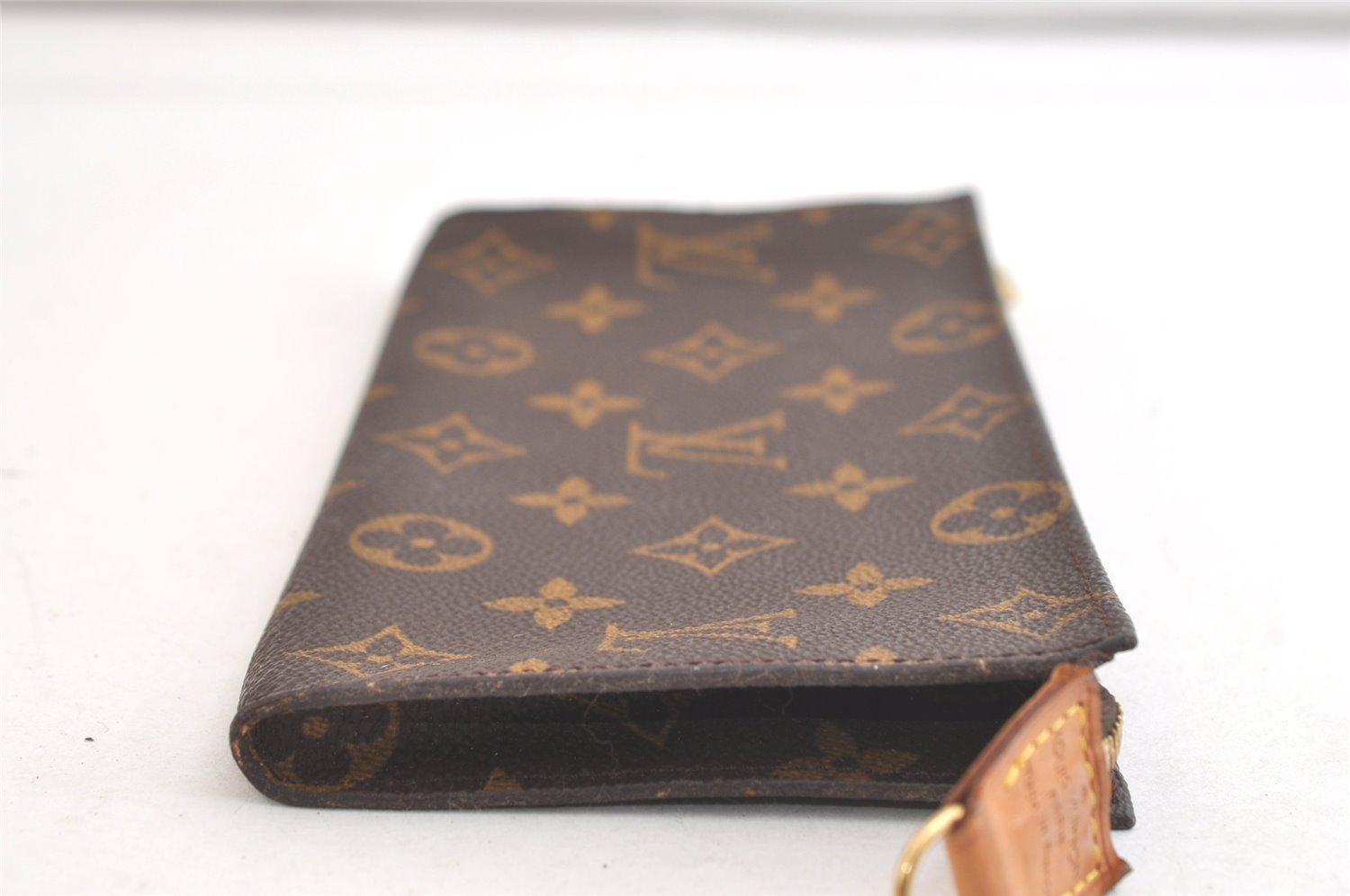 Authentic Louis Vuitton Monogram Pouch For Bucket GM LV Junk 3105K
