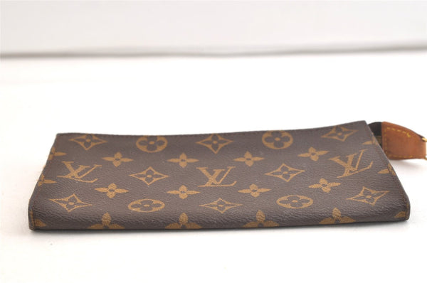 Authentic Louis Vuitton Monogram Pouch For Bucket GM LV Junk 3105K
