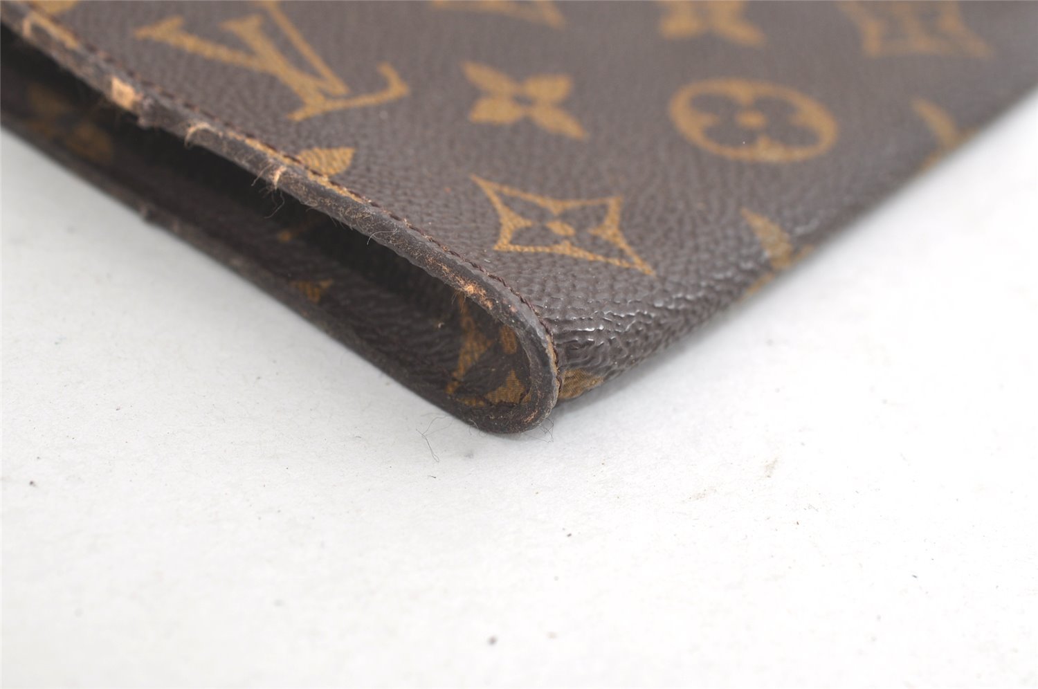 Authentic Louis Vuitton Monogram Pouch For Bucket GM LV Junk 3105K
