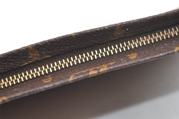 Authentic Louis Vuitton Monogram Pouch For Bucket GM LV Junk 3105K