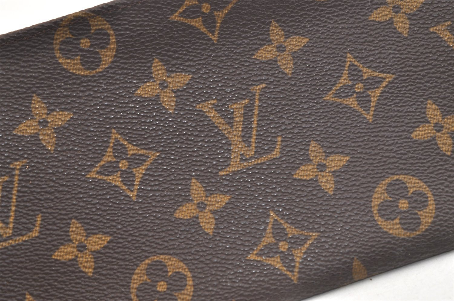 Authentic Louis Vuitton Monogram Pouch For Bucket GM LV Junk 3105K
