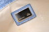 Authentic FENDI Vintage Zucchino Hand Bag Purse PVC Blue 3106I