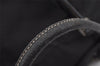 Authentic PRADA Vintage Nylon Tessuto Leather Tote Hand Bag Black 3107J