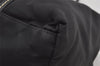 Authentic PRADA Vintage Nylon Tessuto Leather Tote Hand Bag Black 3107J