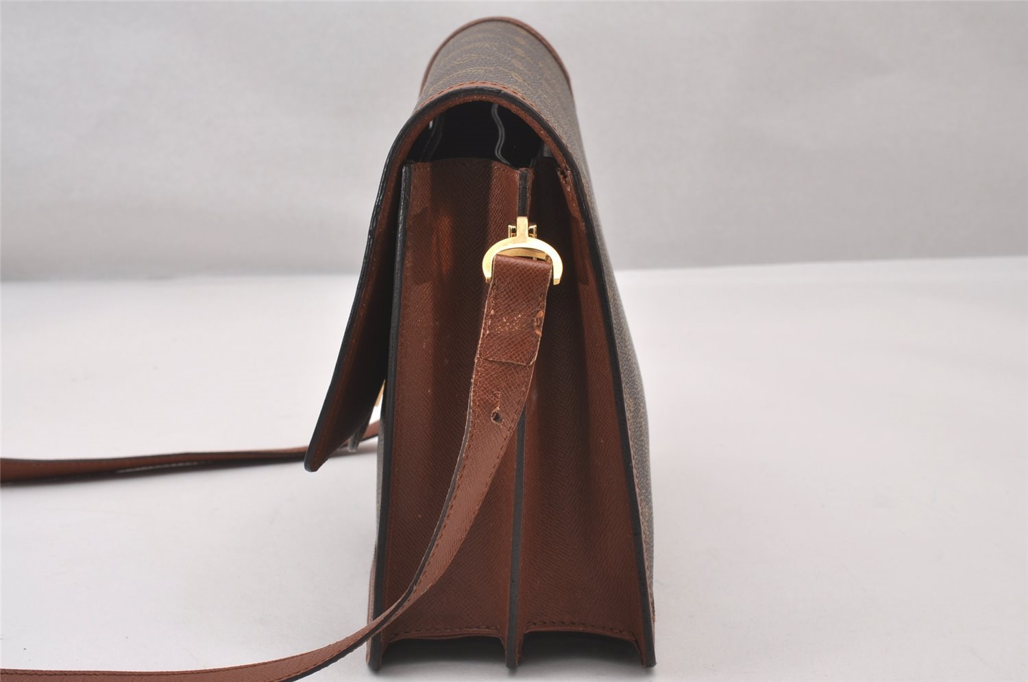 Authentic Louis Vuitton Monogram Raspail Shoulder Cross Body Bag M51372 LV 3108I