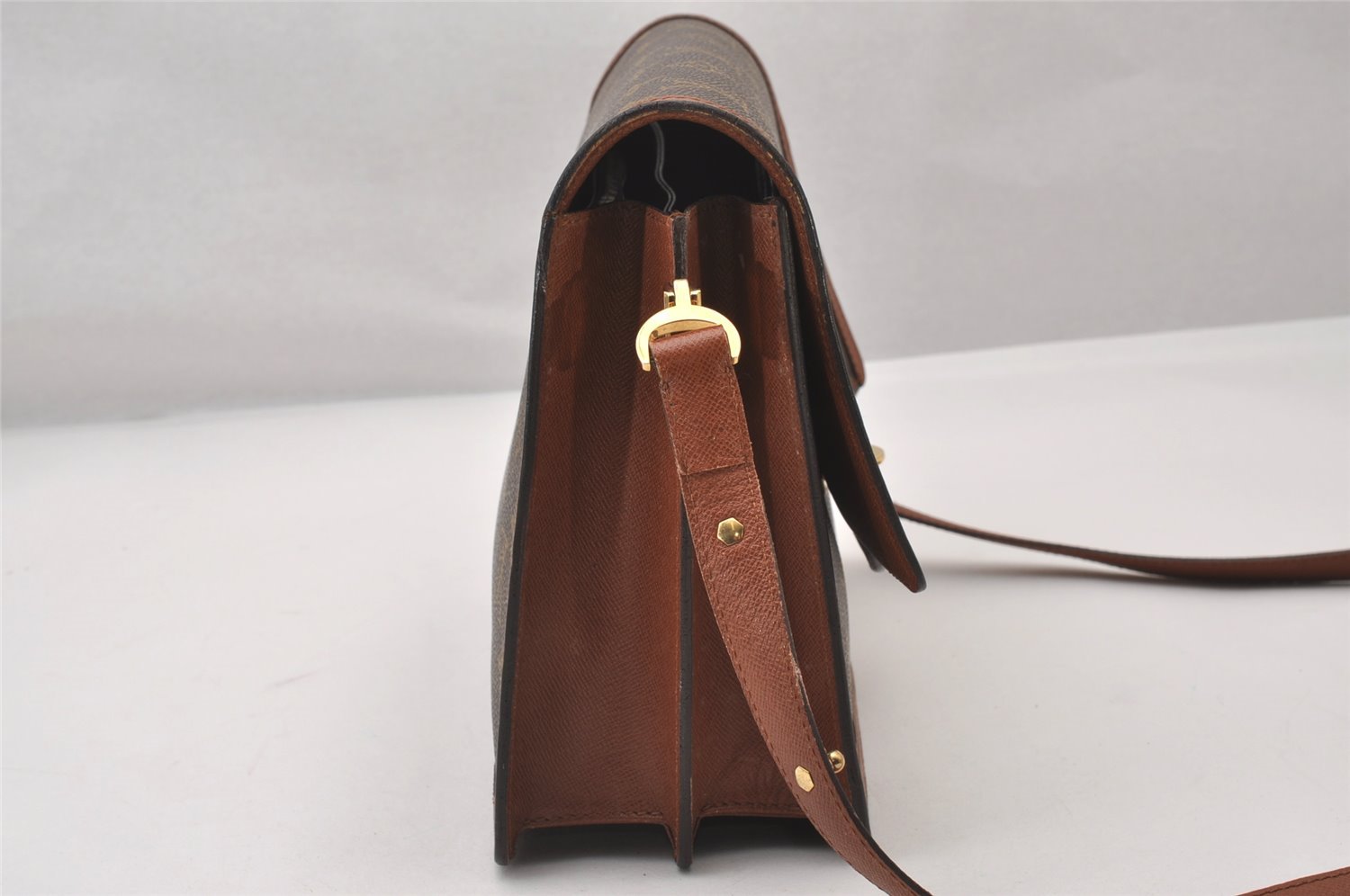 Authentic Louis Vuitton Monogram Raspail Shoulder Cross Body Bag M51372 LV 3108I