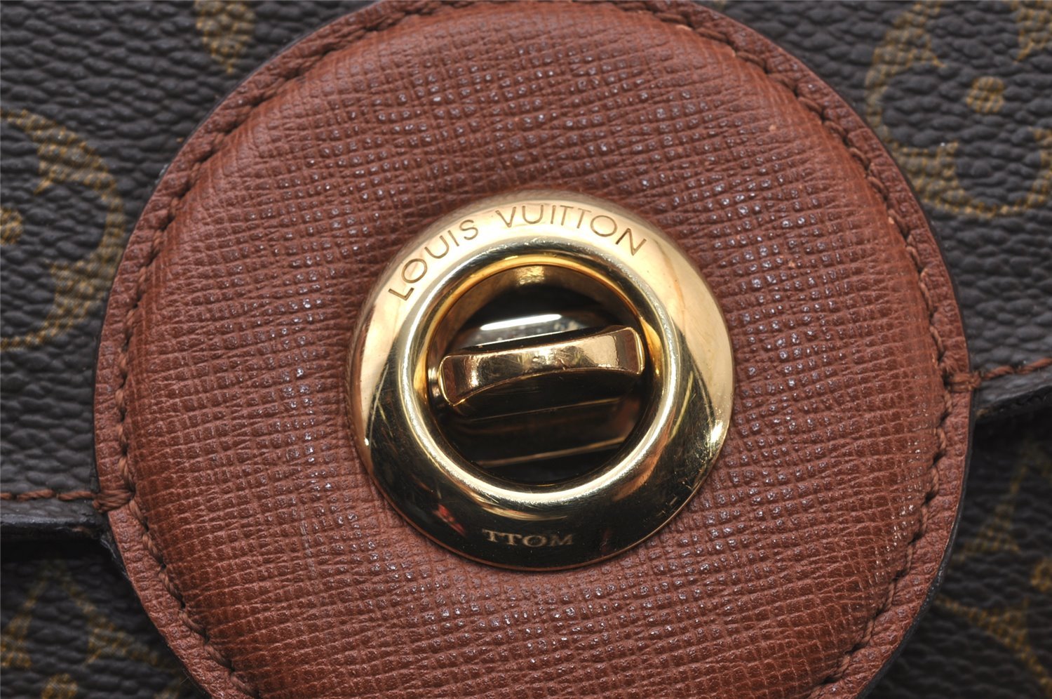 Authentic Louis Vuitton Monogram Raspail Shoulder Cross Body Bag M51372 LV 3108I