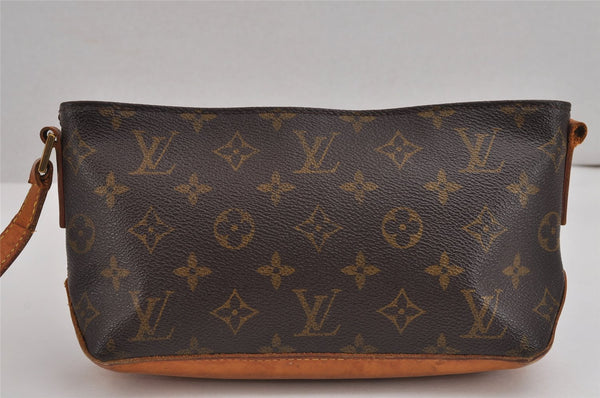 Authentic Louis Vuitton Monogram Trotteur Shoulder Cross Bag M51240 Junk 3108J