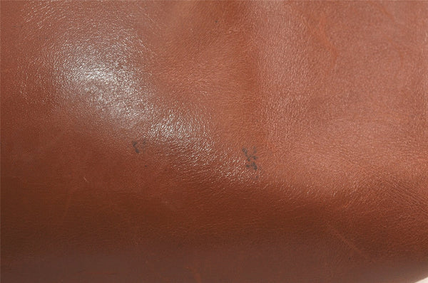 Authentic Salvatore Ferragamo Vara Shoulder Cross Bag Leather Brown SF 3108K