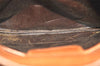 Authentic Salvatore Ferragamo Vara Shoulder Cross Bag Leather Brown SF 3108K