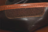 Authentic Salvatore Ferragamo Vara Shoulder Cross Bag Leather Brown SF 3108K