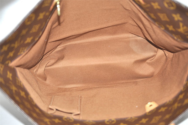 Authentic Louis Vuitton Monogram Sac Shopping PM Tote Bag M51108 LV 3109I