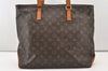 Authentic Louis Vuitton Monogram Cabas Mezzo Shoulder Tote Bag M51151 LV 3109J