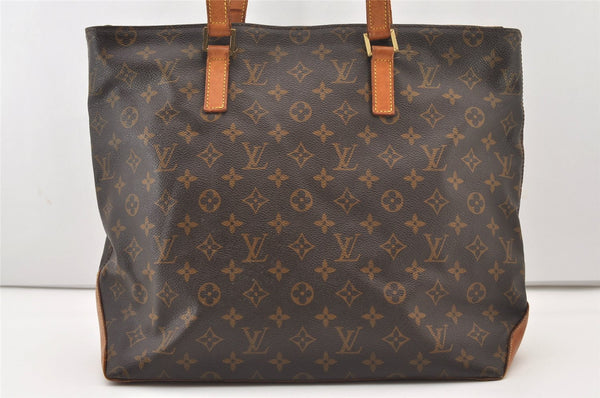 Authentic Louis Vuitton Monogram Cabas Mezzo Shoulder Tote Bag M51151 LV 3109J