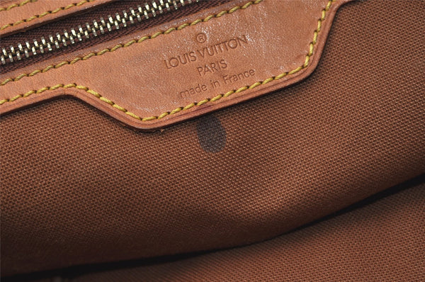 Authentic Louis Vuitton Monogram Cabas Mezzo Shoulder Tote Bag M51151 LV 3109J