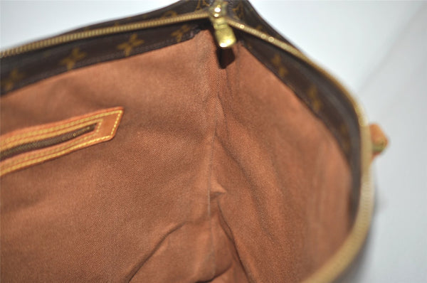 Authentic Louis Vuitton Monogram Cabas Mezzo Shoulder Tote Bag M51151 LV 3109J