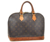Authentic Louis Vuitton Monogram Alma Hand Bag Purse M51130 LV 3111K