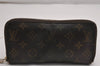 Authentic Louis Vuitton Monogram Zippy Long Wallet Purse M60017 LV Junk 3112J