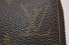 Authentic Louis Vuitton Monogram Zippy Long Wallet Purse M60017 LV Junk 3112J