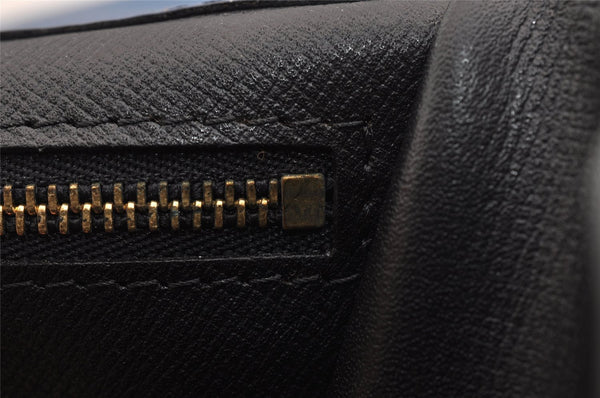 Authentic Louis Vuitton Epi Montaigne 27 Clutch Hand Bag Blue M52655 LV 3113I