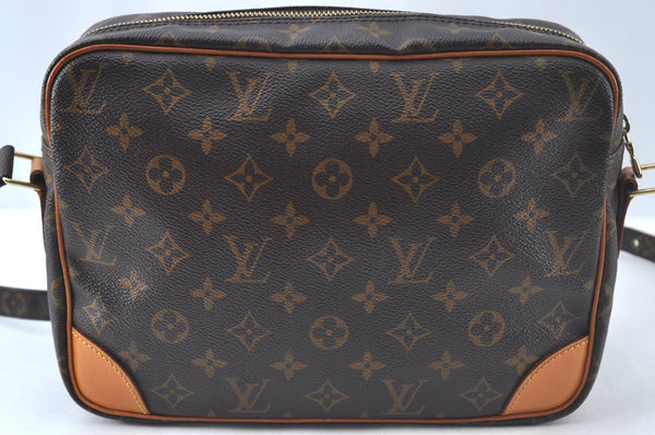 Authentic Louis Vuitton Monogram Nile Shoulder Cross Body Bag M45244 LV 3114J