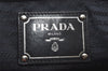 Authentic PRADA Nylon Tessuto Leather 2Way Shoulder Tote Hand Bag Navy 3115I