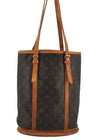 Authentic Louis Vuitton Monogram Bucket GM Shoulder Tote Bag M42236 Junk 3115J