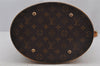 Authentic Louis Vuitton Monogram Bucket GM Shoulder Tote Bag M42236 Junk 3115J