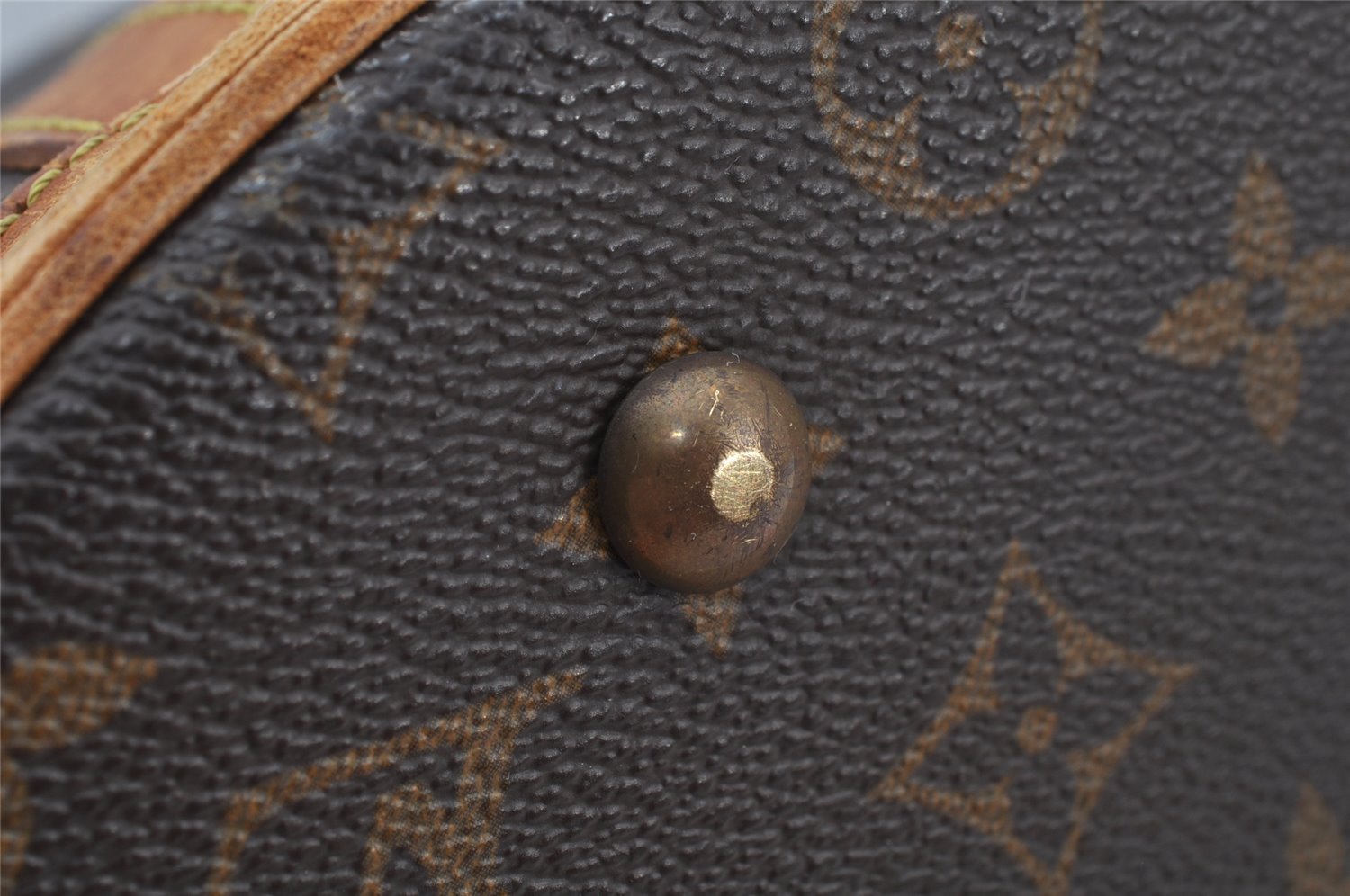 Authentic Louis Vuitton Monogram Bucket GM Shoulder Tote Bag M42236 Junk 3115J