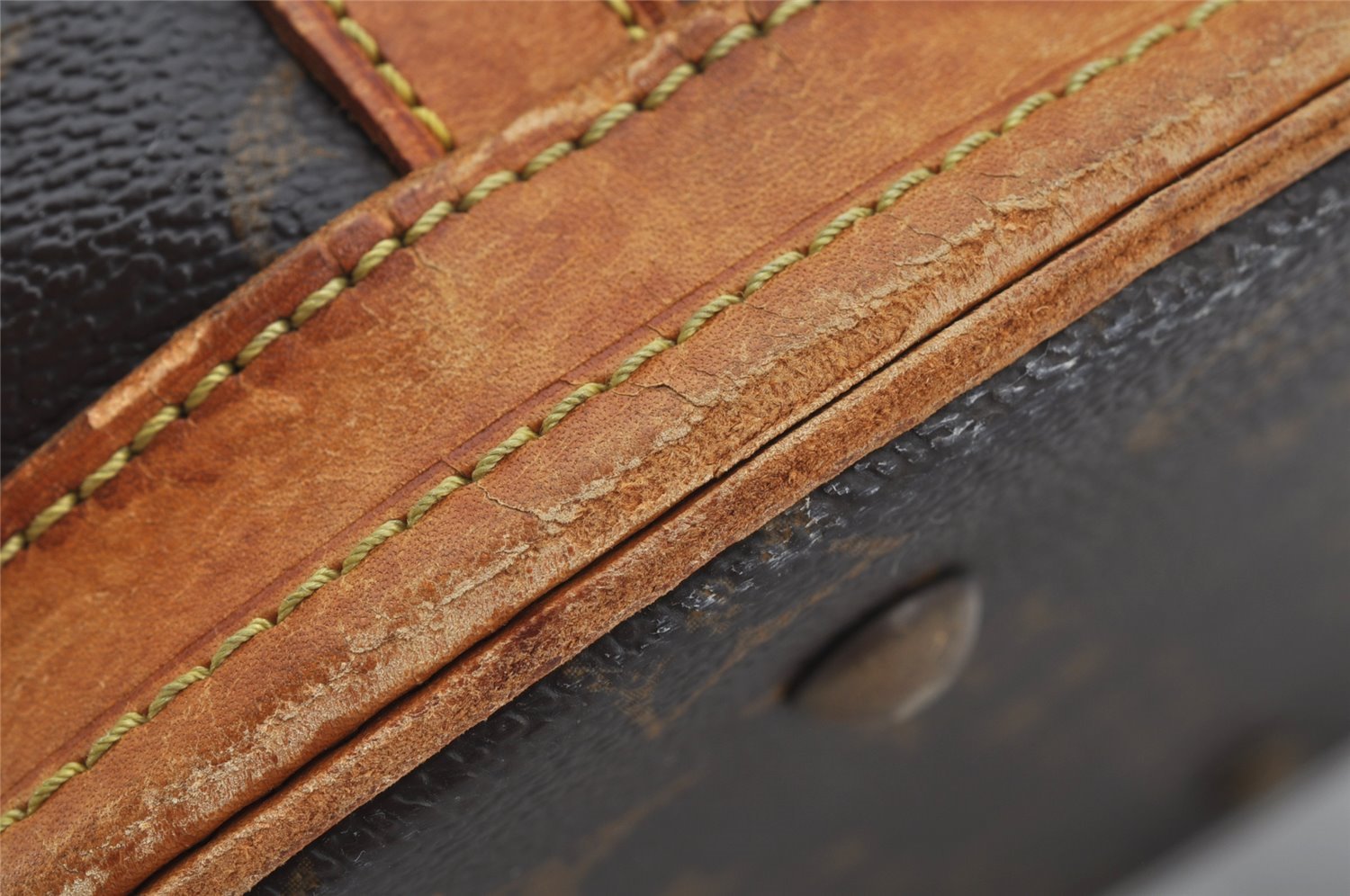 Authentic Louis Vuitton Monogram Bucket GM Shoulder Tote Bag M42236 Junk 3115J