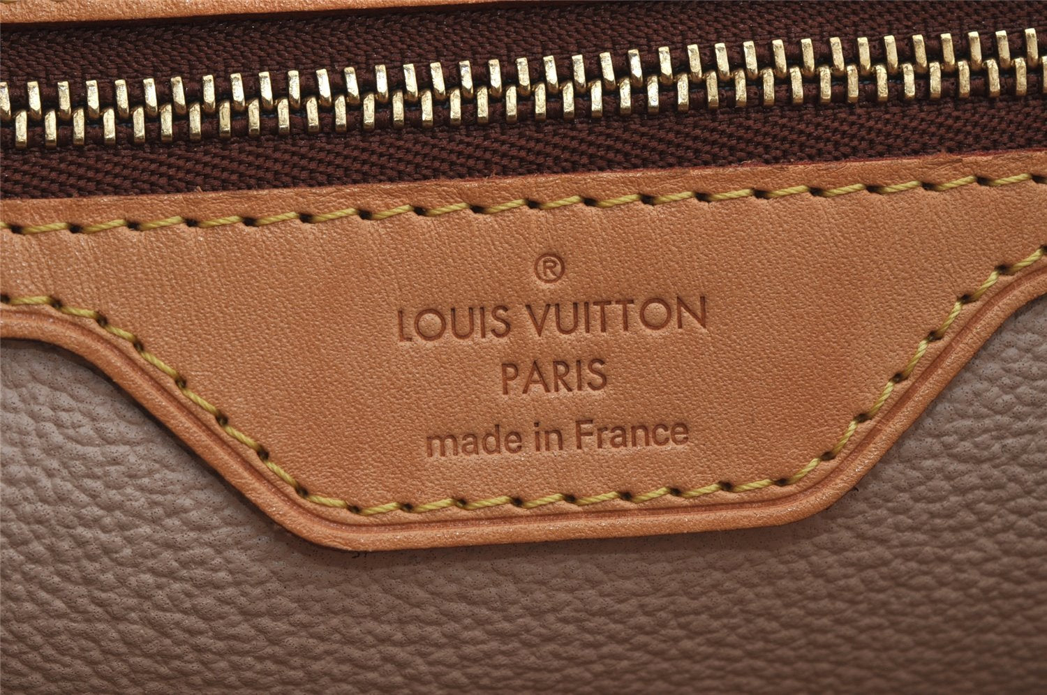 Authentic Louis Vuitton Monogram Bucket GM Shoulder Tote Bag M42236 Junk 3115J