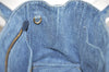 Authentic PRADA Vintage Canapa SS Denim 2Way Shoulder Hand Bag Purse Blue 3116I