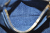 Authentic PRADA Vintage Canapa SS Denim 2Way Shoulder Hand Bag Purse Blue 3116I