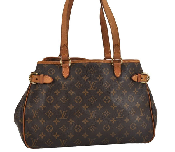 Authentic Louis Vuitton Monogram Batignolles Horizontal Tote Bag M51154 LV 3117J