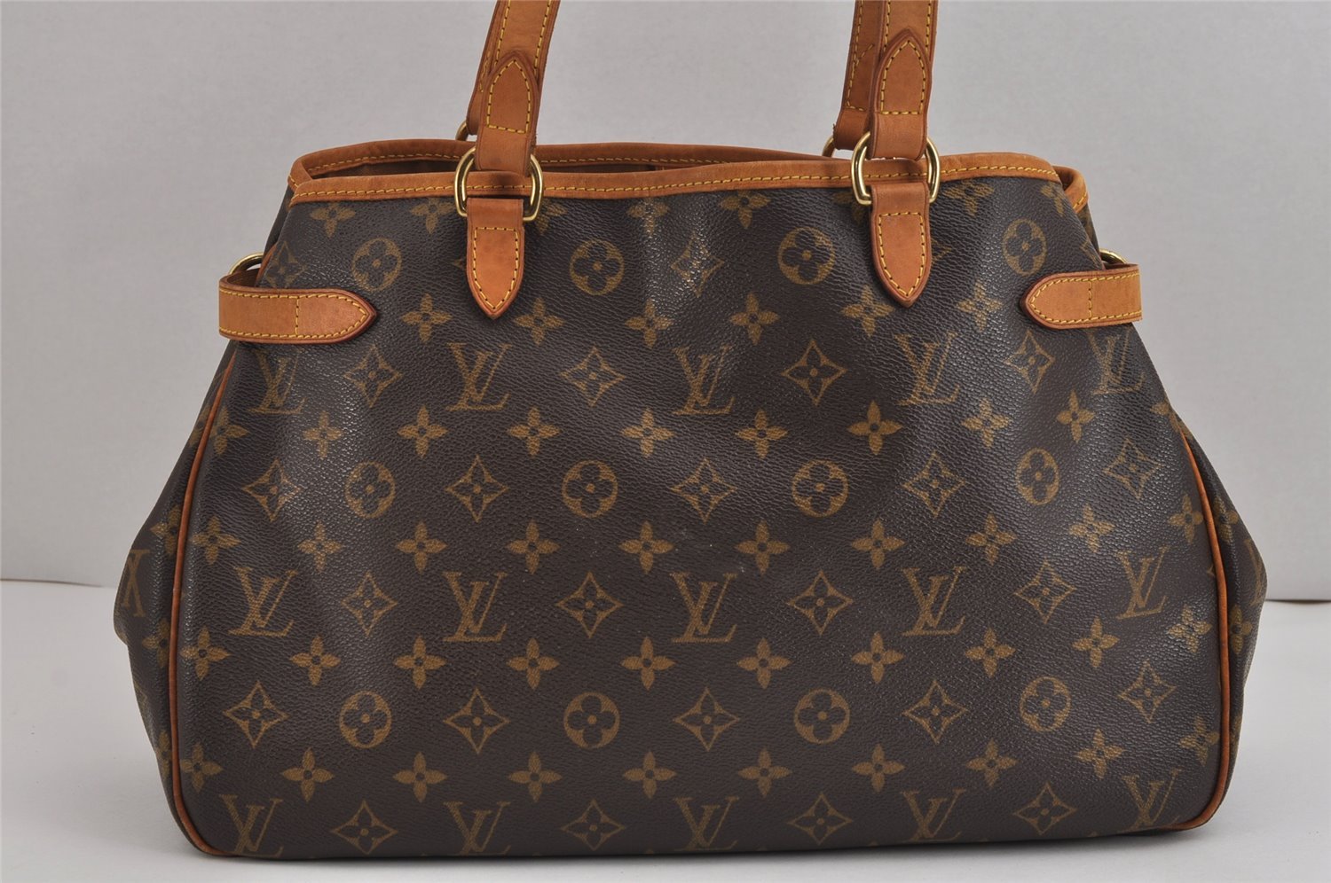 Authentic Louis Vuitton Monogram Batignolles Horizontal Tote Bag M51154 LV 3117J