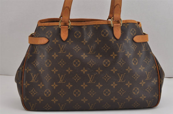 Authentic Louis Vuitton Monogram Batignolles Horizontal Tote Bag M51154 LV 3117J