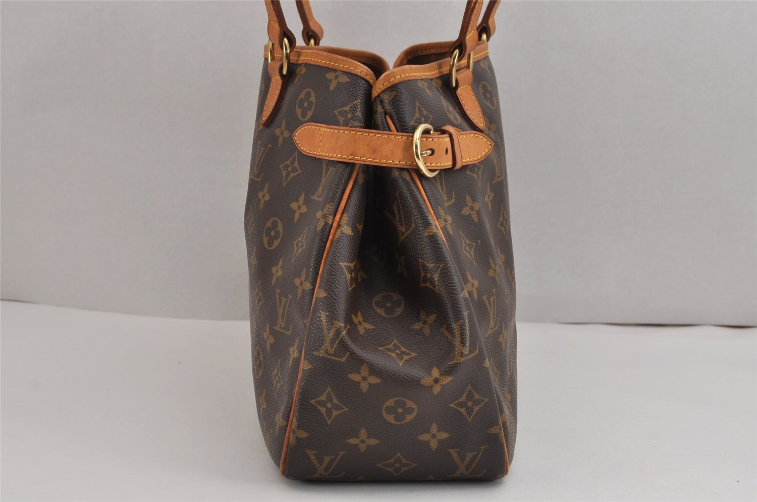 Authentic Louis Vuitton Monogram Batignolles Horizontal Tote Bag M51154 LV 3117J