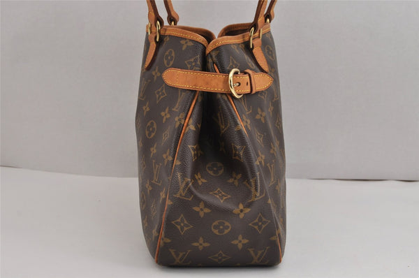 Authentic Louis Vuitton Monogram Batignolles Horizontal Tote Bag M51154 LV 3117J