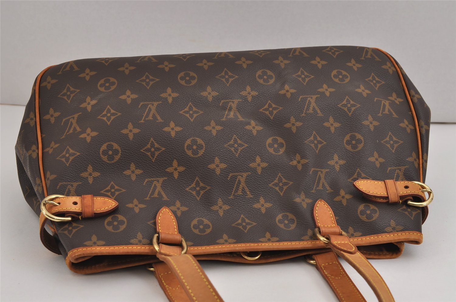Authentic Louis Vuitton Monogram Batignolles Horizontal Tote Bag M51154 LV 3117J