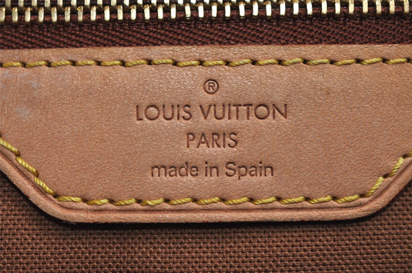 Authentic Louis Vuitton Monogram Batignolles Horizontal Tote Bag M51154 LV 3117J