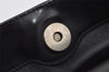 Authentic GUCCI Vintage Shoulder Hand Bag Purse Enamel Black Junk 3118J